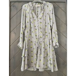 Rebecca Taylor Floral Dress